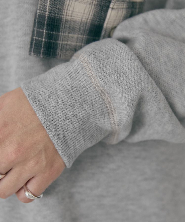 AMERICAN HOLIC「スムース起毛ボックスシルエットワンピース」|ワンピース|