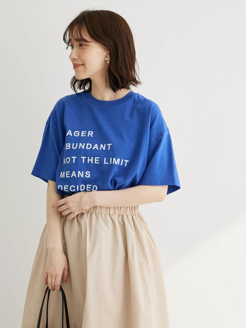 Green Parks「5段ロゴボックスTシャツ」|Tシャツ・カットソー|