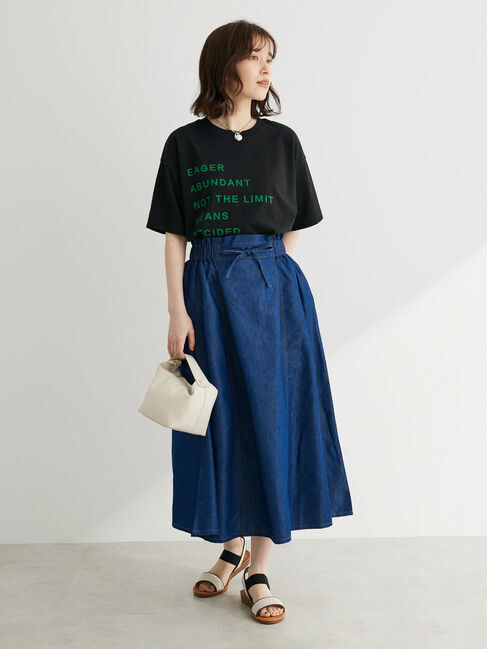 Green Parks「5段ロゴボックスTシャツ」|Tシャツ・カットソー|