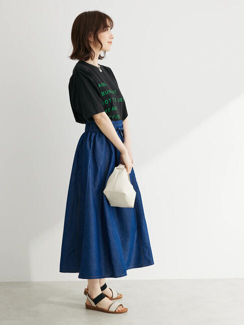 Green Parks「5段ロゴボックスTシャツ」|Tシャツ・カットソー|