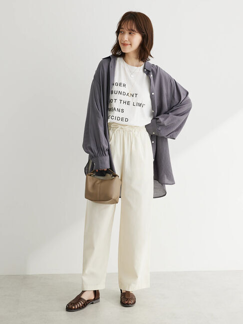 Green Parks「5段ロゴボックスTシャツ」|Tシャツ・カットソー|