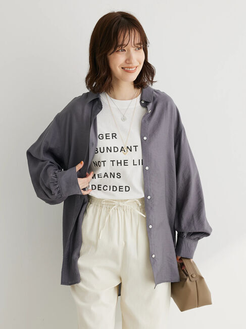 Green Parks「5段ロゴボックスTシャツ」|Tシャツ・カットソー|