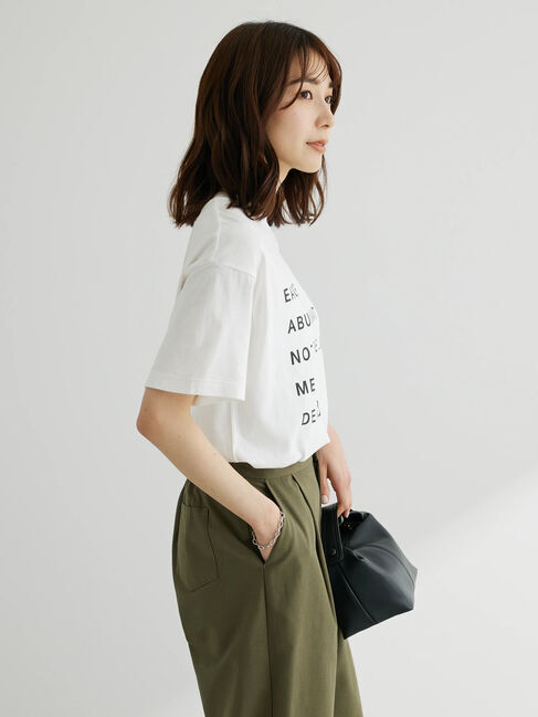 Green Parks「5段ロゴボックスTシャツ」|Tシャツ・カットソー|