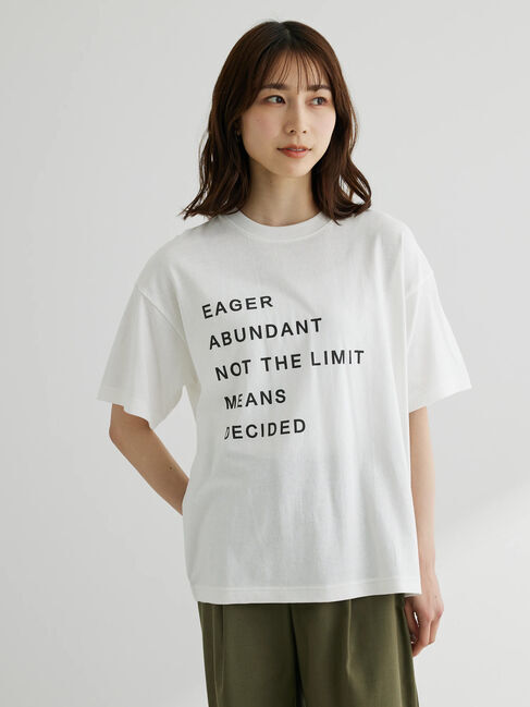 Green Parks「5段ロゴボックスTシャツ」|Tシャツ・カットソー|