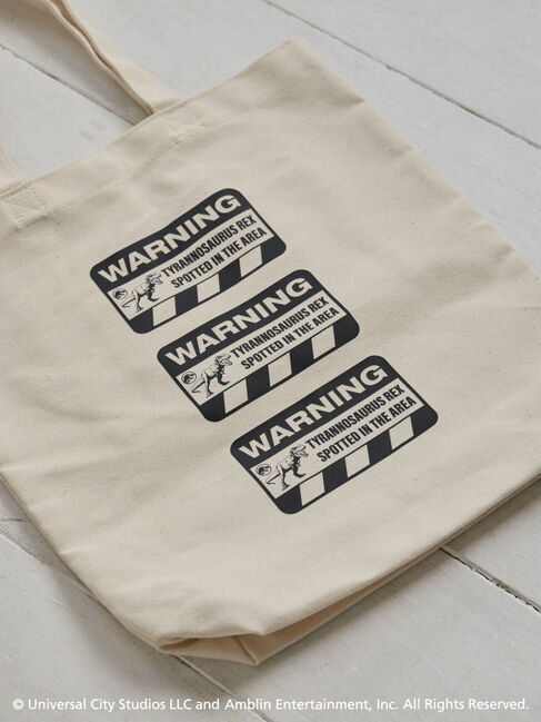  「■JURASSIC PARK / WARNINGトート」|ハンドバッグ|