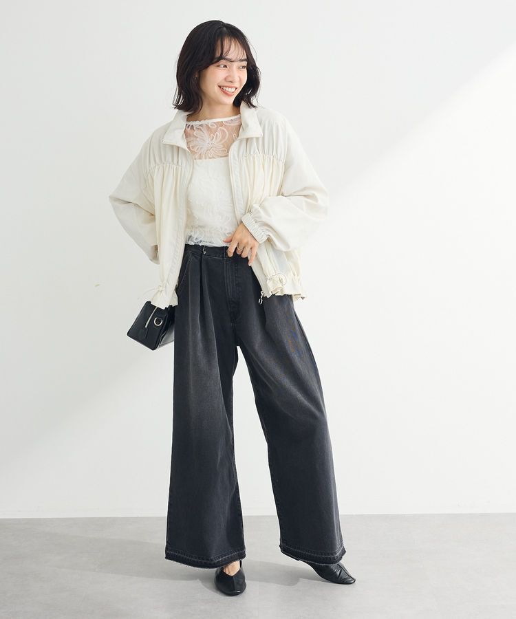 Green Parks「チュールレイヤードブラウス」|シャツ・ブラウス|