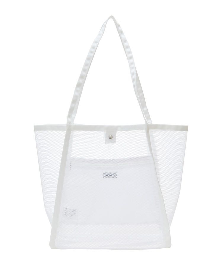 Green Parks「・QUON クリアトートバッグ」|トートバッグ|White