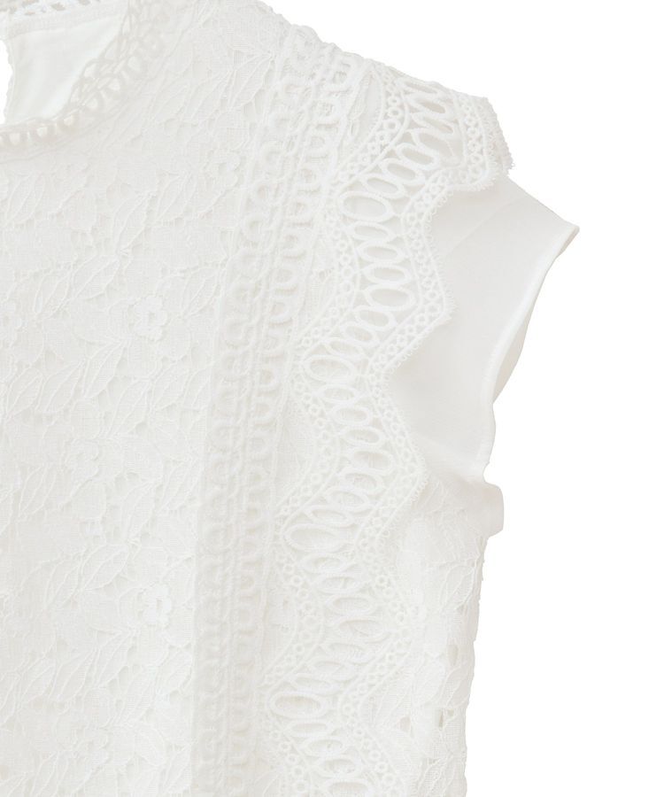 Green Parks「・Petit Fleur フレンチレーシーブラウス」|シャツ・ブラウス|