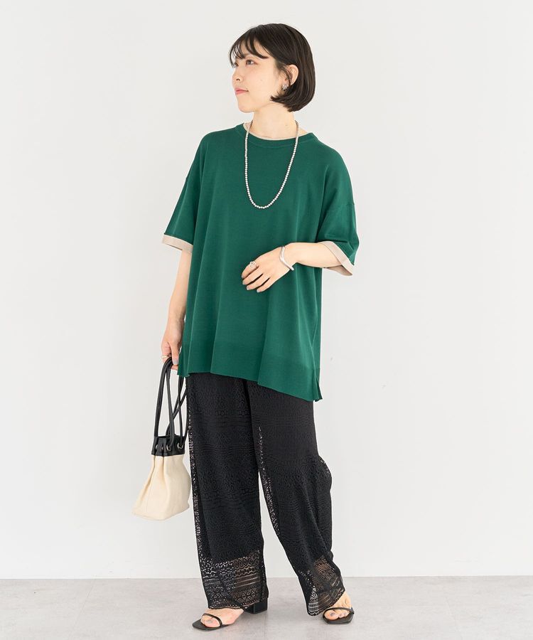 Green Parks「レースプリーツパンツ」|その他|