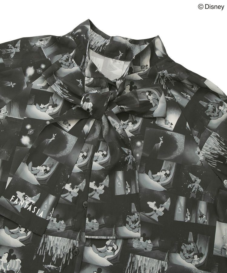 Green Parks「FANTASIA/総柄ボウタイブラウス」|シャツ・ブラウス|