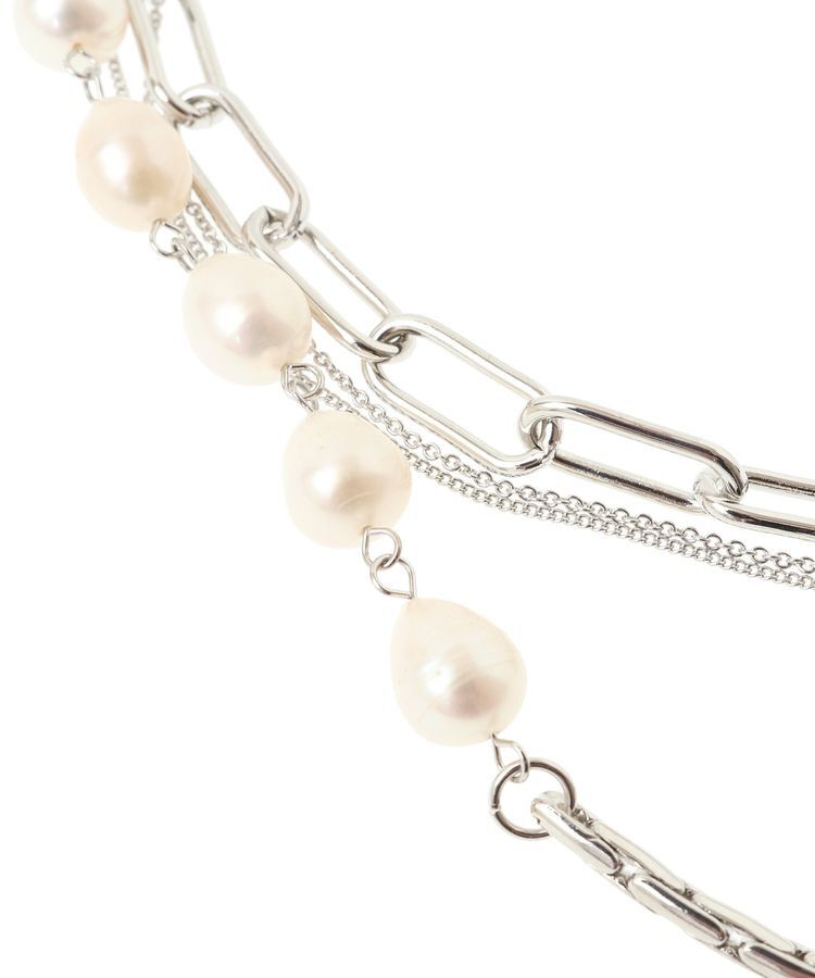 YECCA VECCA「マルチway淡水パールチェーンネックレス」|ネックレス|