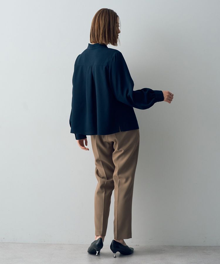 YECCA VECCA「メタルバーボウタイブラウス」|シャツ・ブラウス|