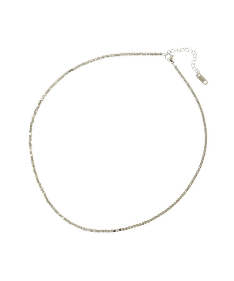 GARAGE OF GOOD CLOTHING「スクエアビーズネックレス」|ネックレス|