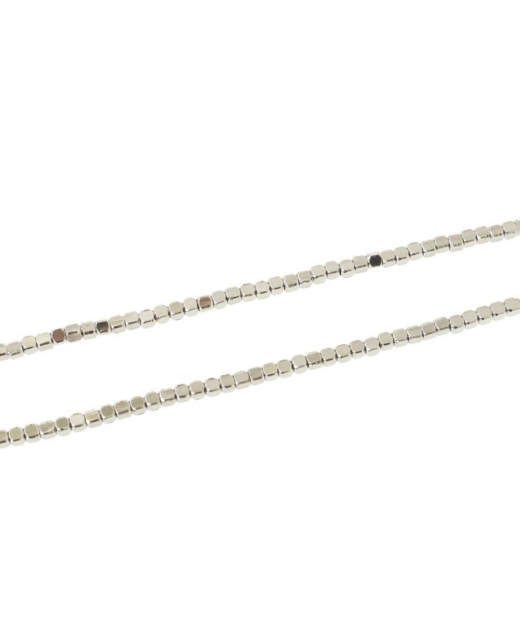 GARAGE OF GOOD CLOTHING「スクエアビーズネックレス」|ネックレス|