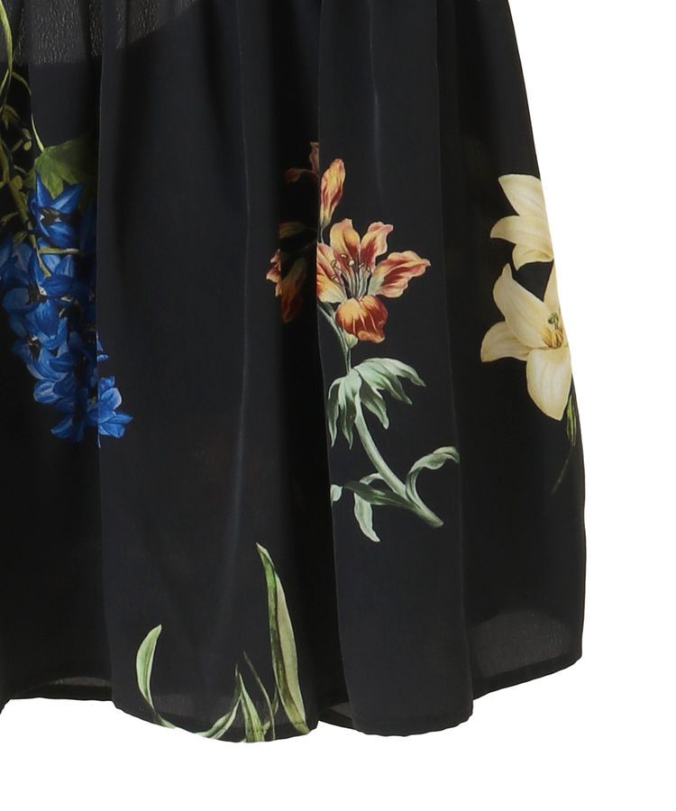 GARAGE OF GOOD CLOTHING「【日本製】デシンフラワープリントキャミビスチェ」|ベスト・ジレ|