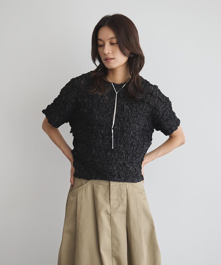 GARAGE OF GOOD CLOTHING「STAINLESSヘリンボーンチェーンタイネックレス」|ネックレス|