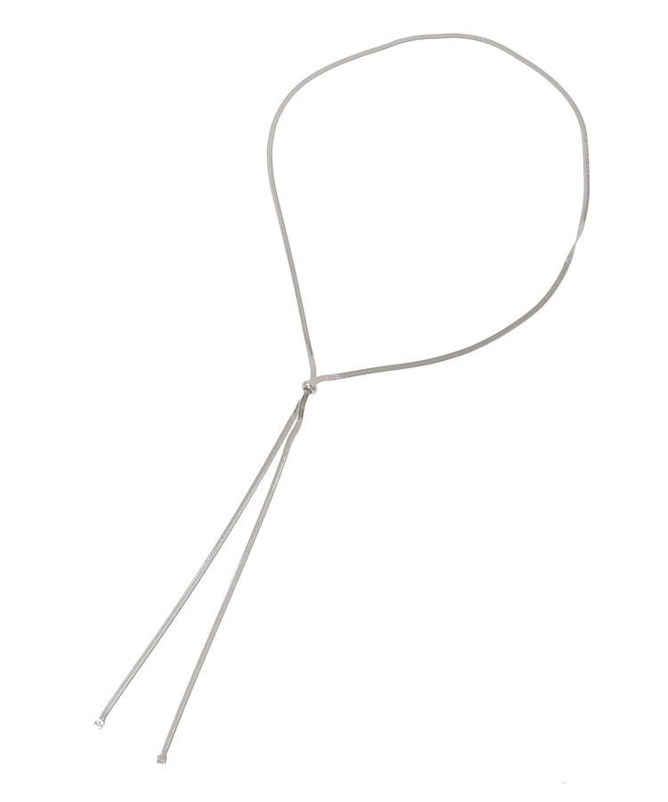 GARAGE OF GOOD CLOTHING「STAINLESSヘリンボーンチェーンタイネックレス」|ネックレス|