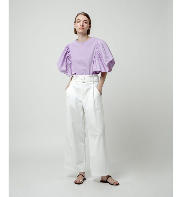 allureville「シェルタリングビッグバックルパンツ」|その他|