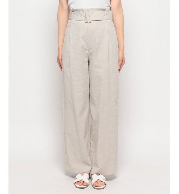 allureville「シェルタリングビッグバックルパンツ」|その他|