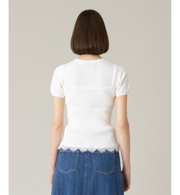 LOULOU WILLOUGHBY「【LOULOU WILLOUGHBY】キャミレイヤードプルオーバー」|その他|