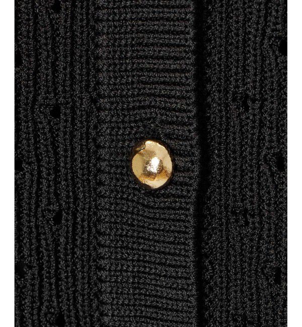 LOULOU WILLOUGHBY「【LOULOU WILLOUGHBY】アイレットポインテールカーディガン」|カーディガン|