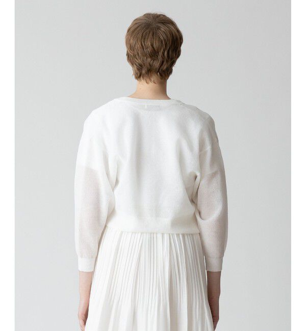 allureville「シアーラミーブルゾン」|カーディガン|