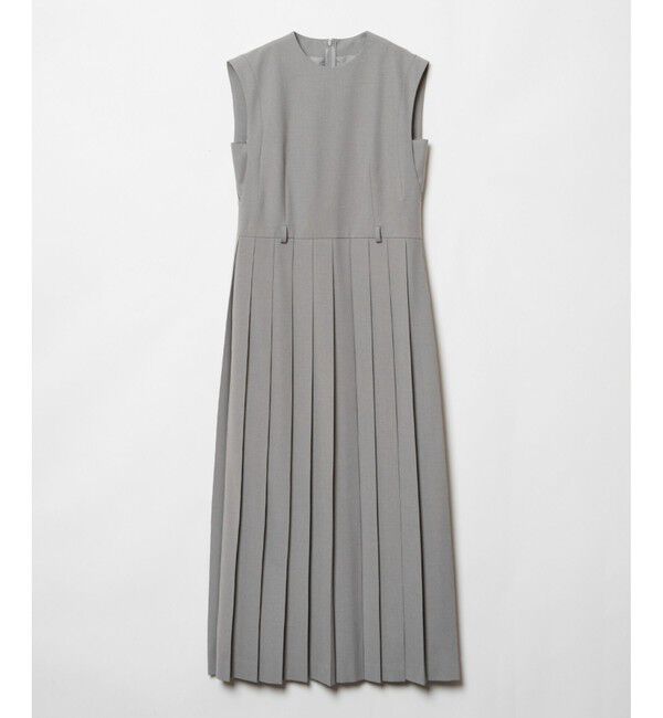 allureville「【allureville&times;otona MUSE】TRトロサイドスリットプリーツワンピース」|ワンピース|