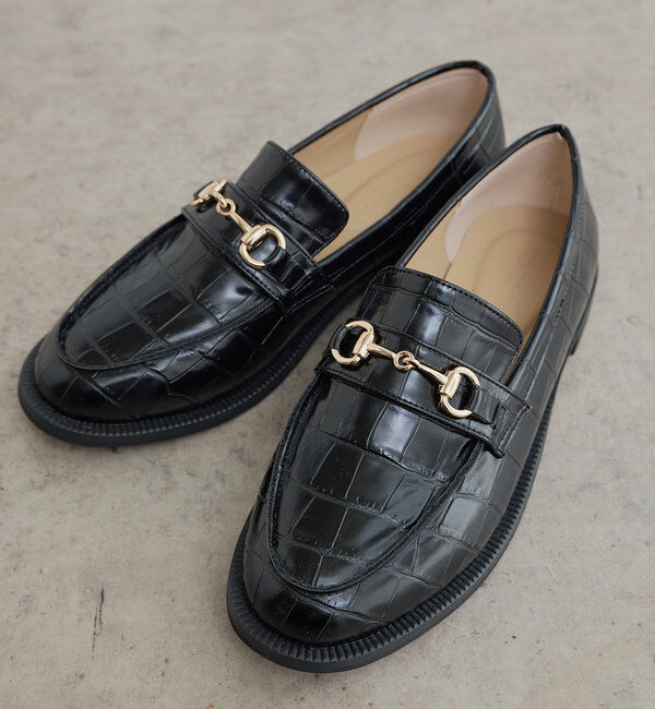  「ベーシックビットローファー」|その他|ブラック系その他