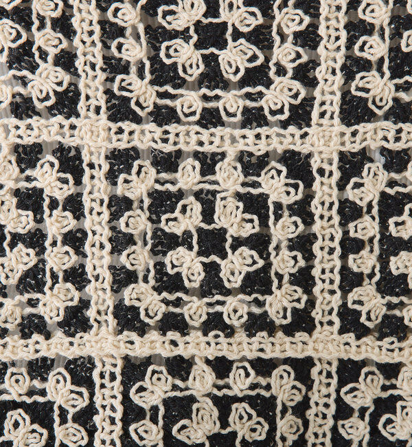  「【リバイバル/WEB限定】クロシェ編み風ビスチェ」|ニット・セーター|