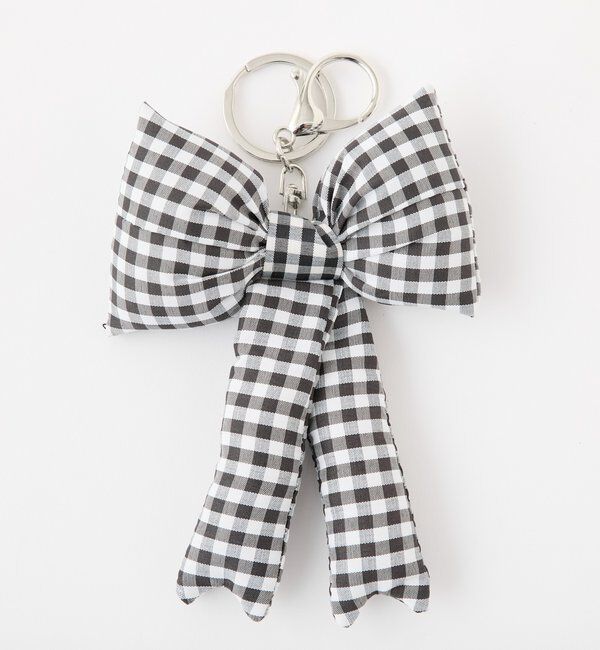  「パディングリボンチャーム」|その他|ブラック