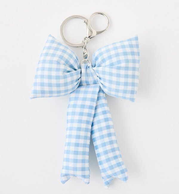  「パディングリボンチャーム」|その他|サックスブルー