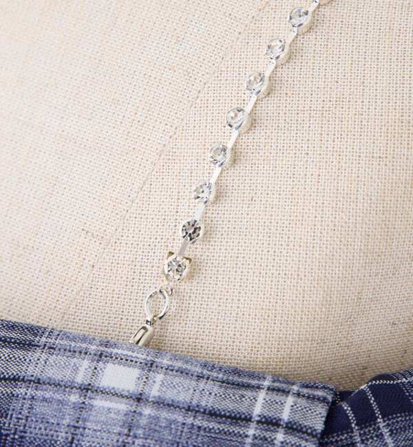  「肩ビジューリボンオフショルブラウス」|シャツ・ブラウス|