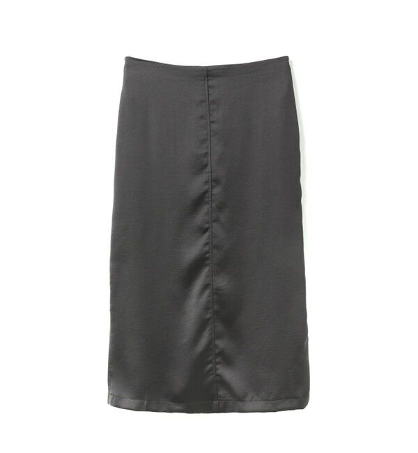 mizuiro ind「mizuiro ind ペインタータイトスカート」|スカート|グレー