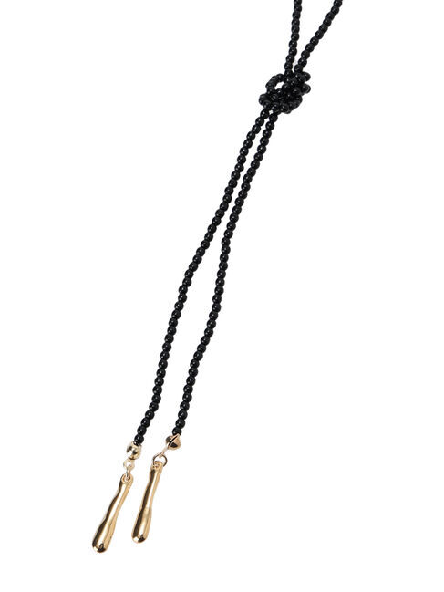 Te chichi TERRASSE「メタルビーズネックレス」|ネックレス|