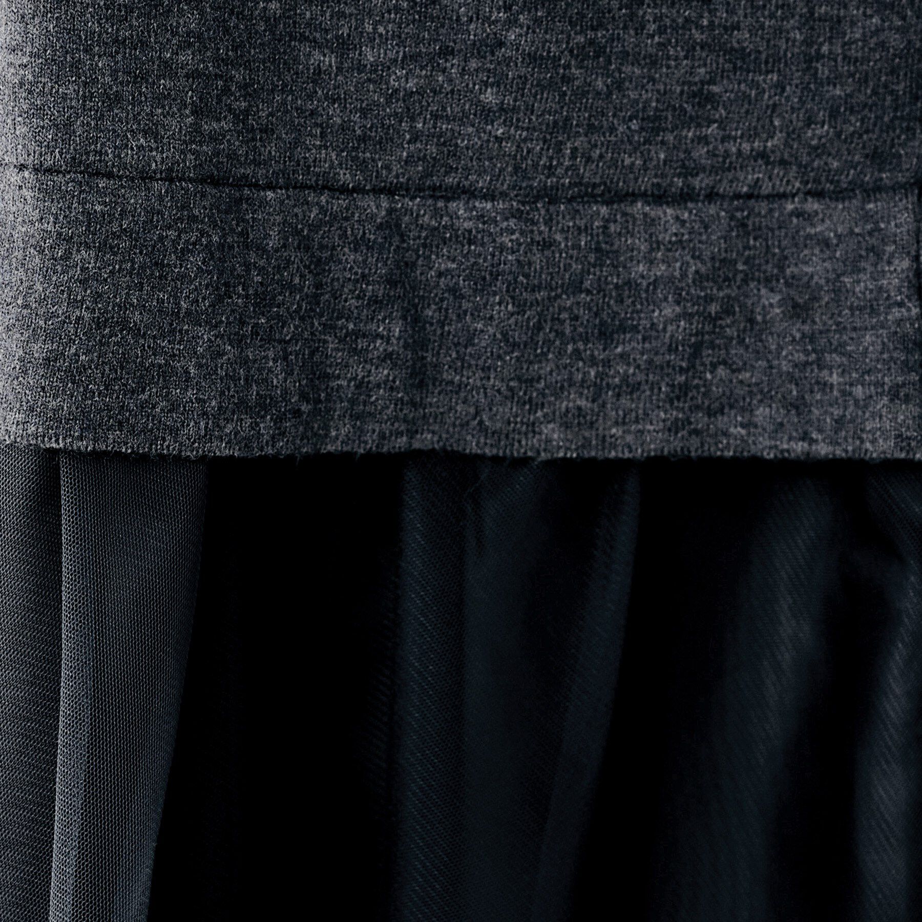 UNTITLED「【TORRAZZO DONNA】ニット&times;チュールワンピース」|ワンピース|