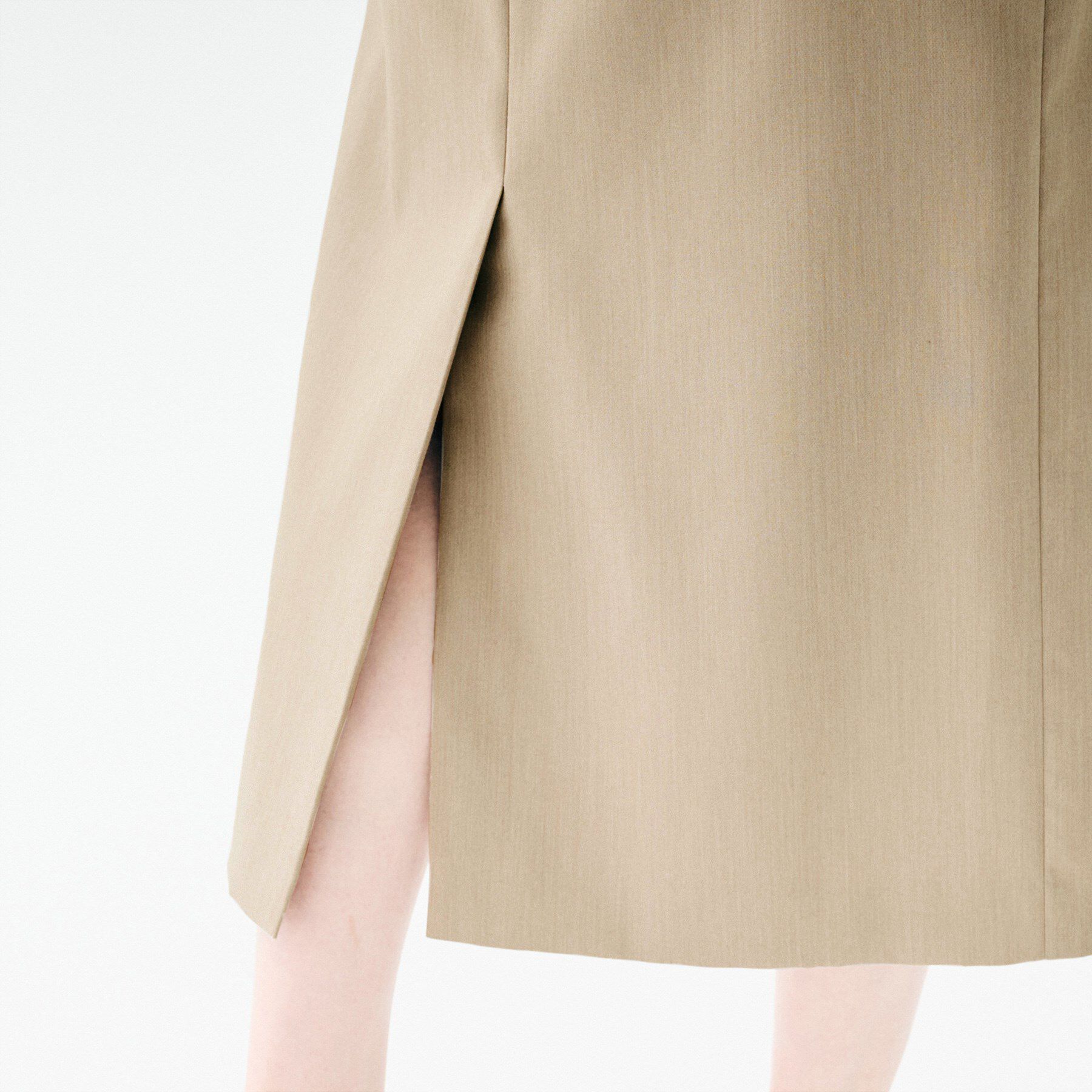 UNTITLED「【ストレッチ性/洗える】アウトポケット ナロースカート」|スカート|