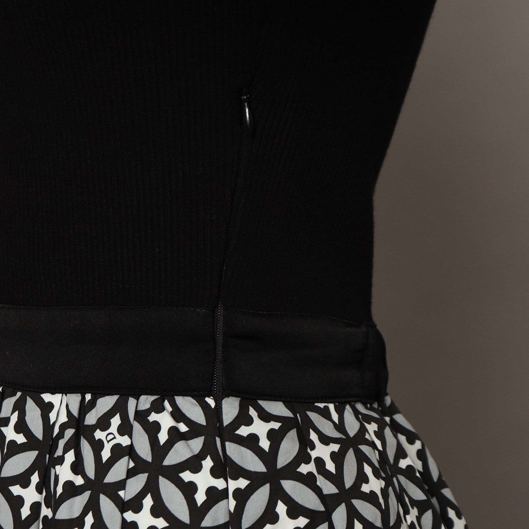 DRESSTERIOR「【洗える/着映え/大人気柄】オーバーラップサークルコンビワンピース」|ワンピース|