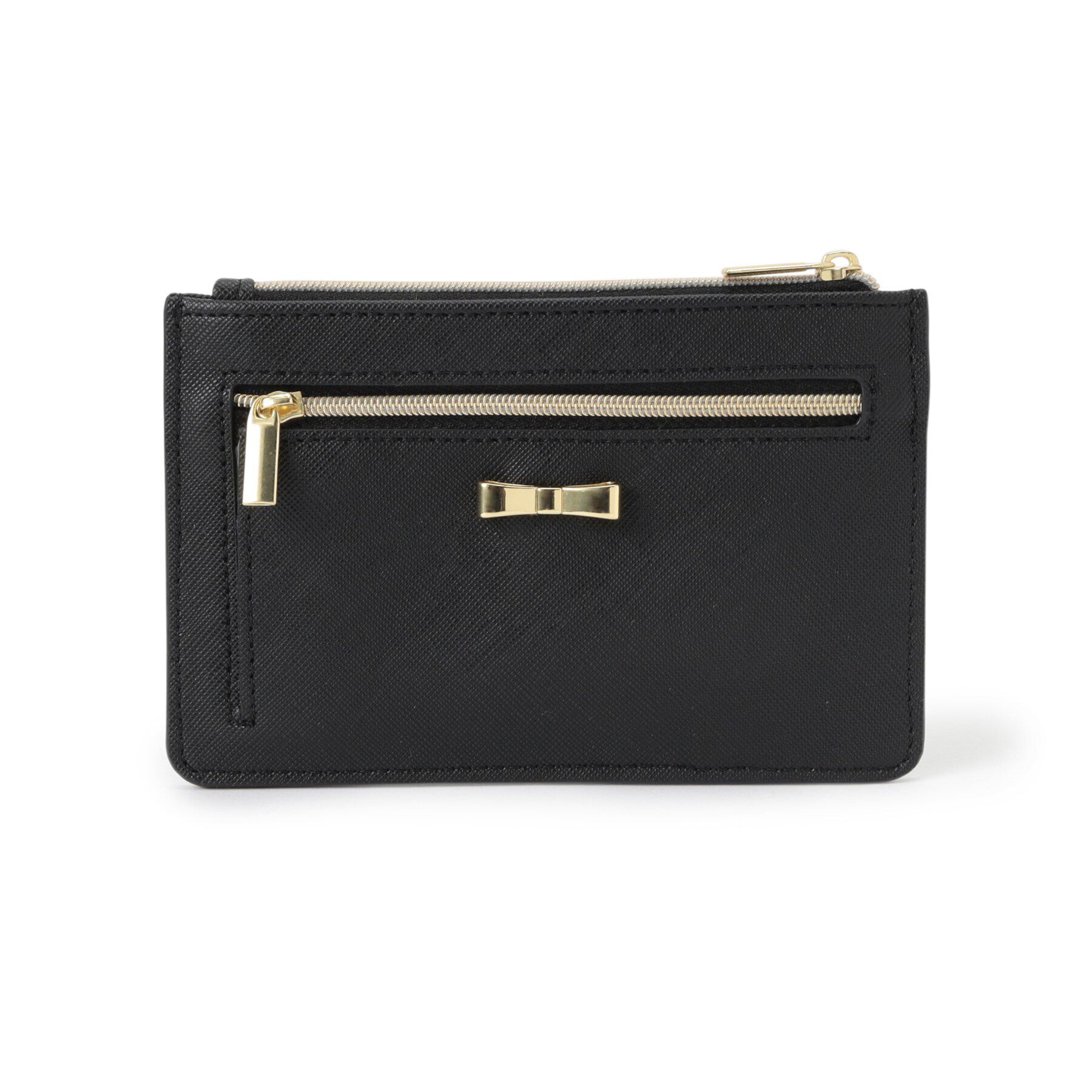 grove「リボンフラグメントケース」|財布|ブラック(019)