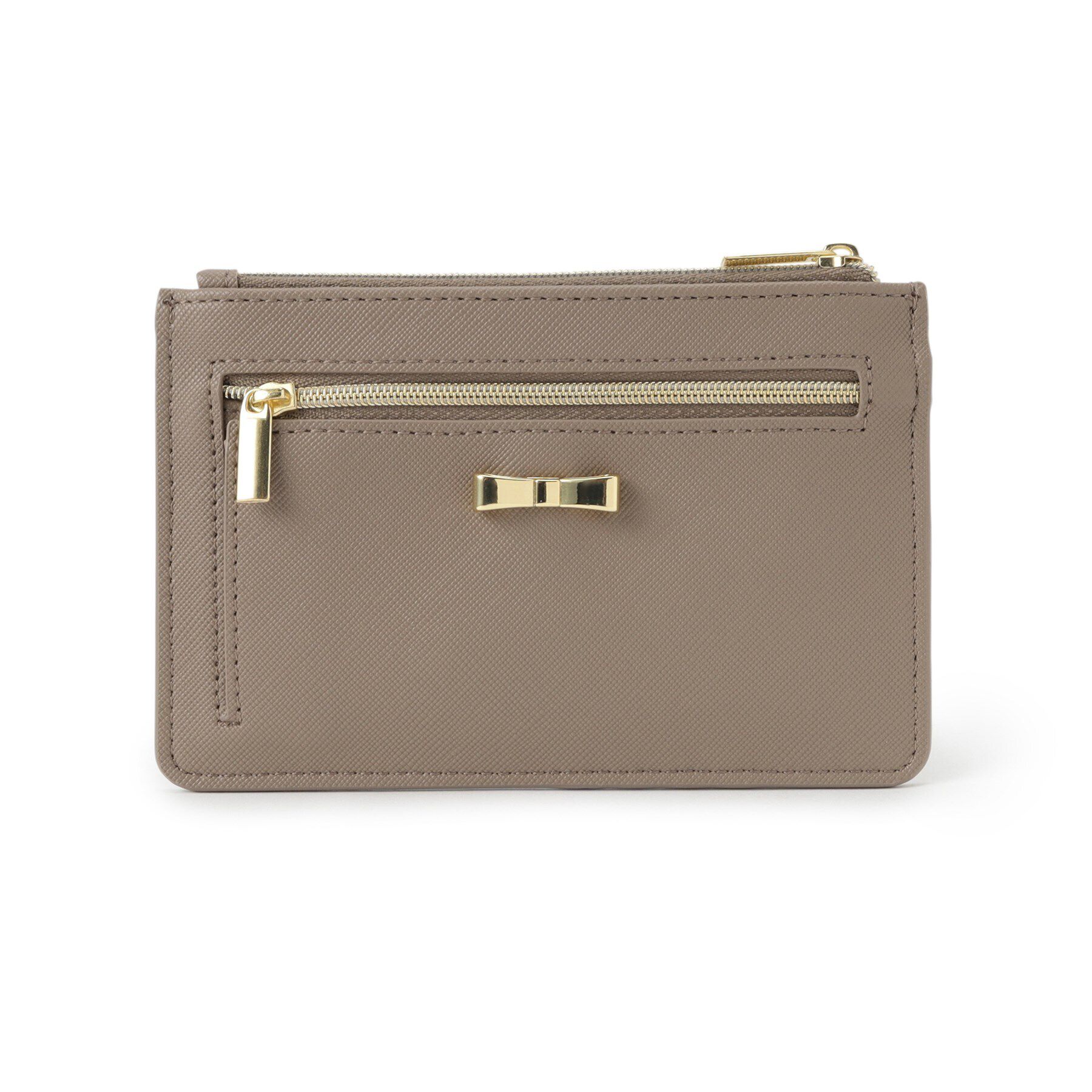 grove「リボンフラグメントケース」|財布|トープ(054)