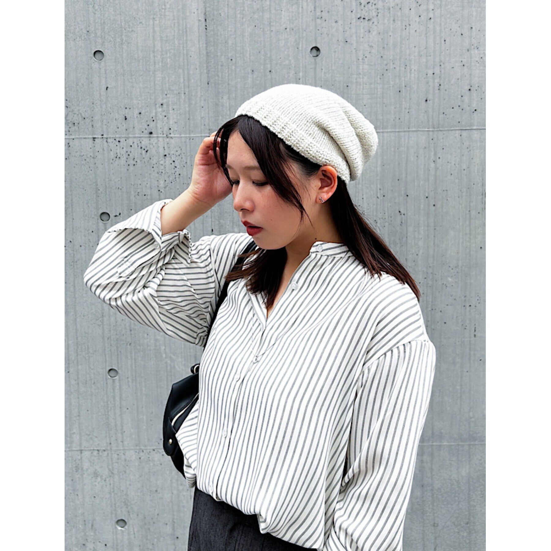 grove「スパンコールニットワッチ」|ニット帽|