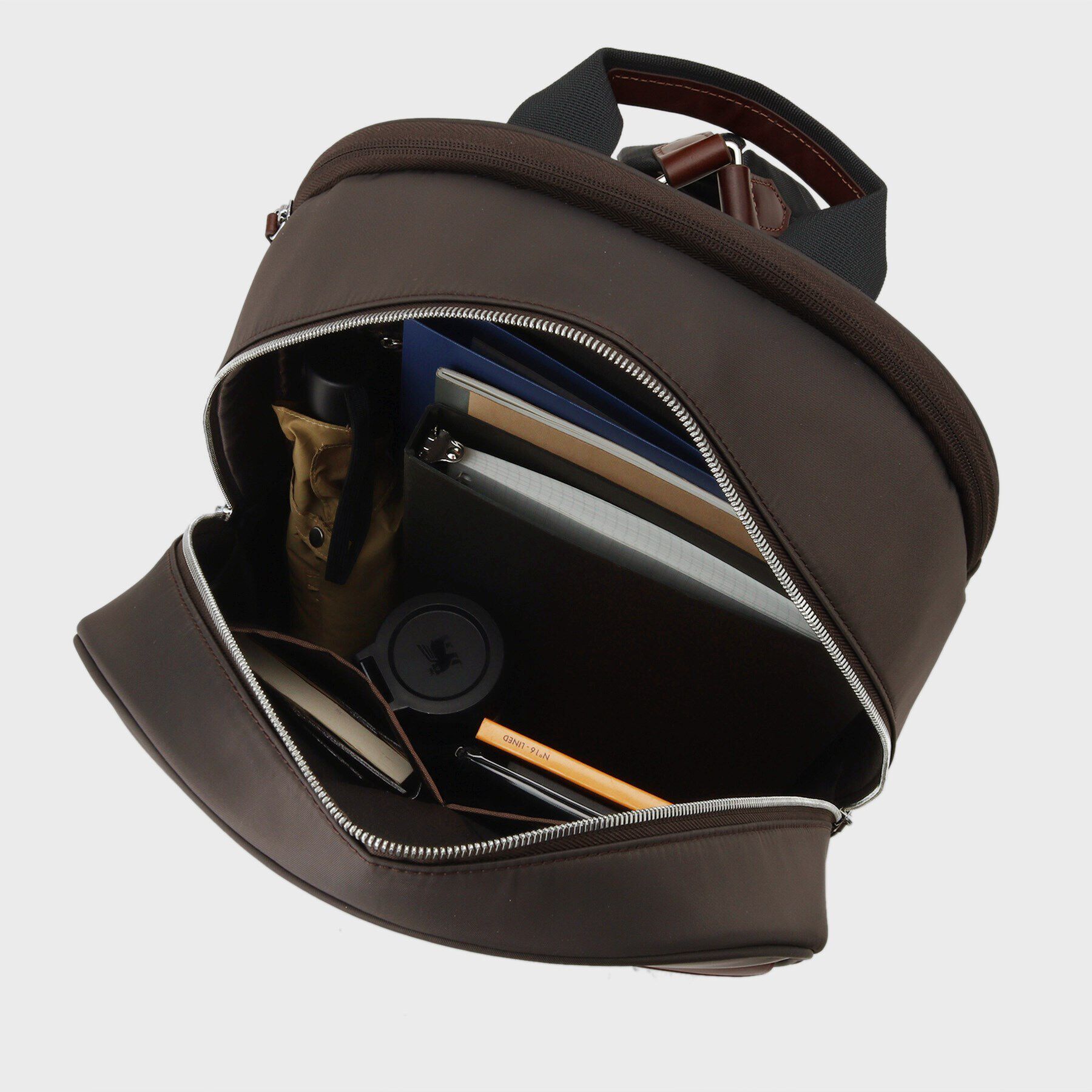 TAKEO KIKUCHI「【ヘビタン】レザーコンビ ナイロン リュック」|リュック|