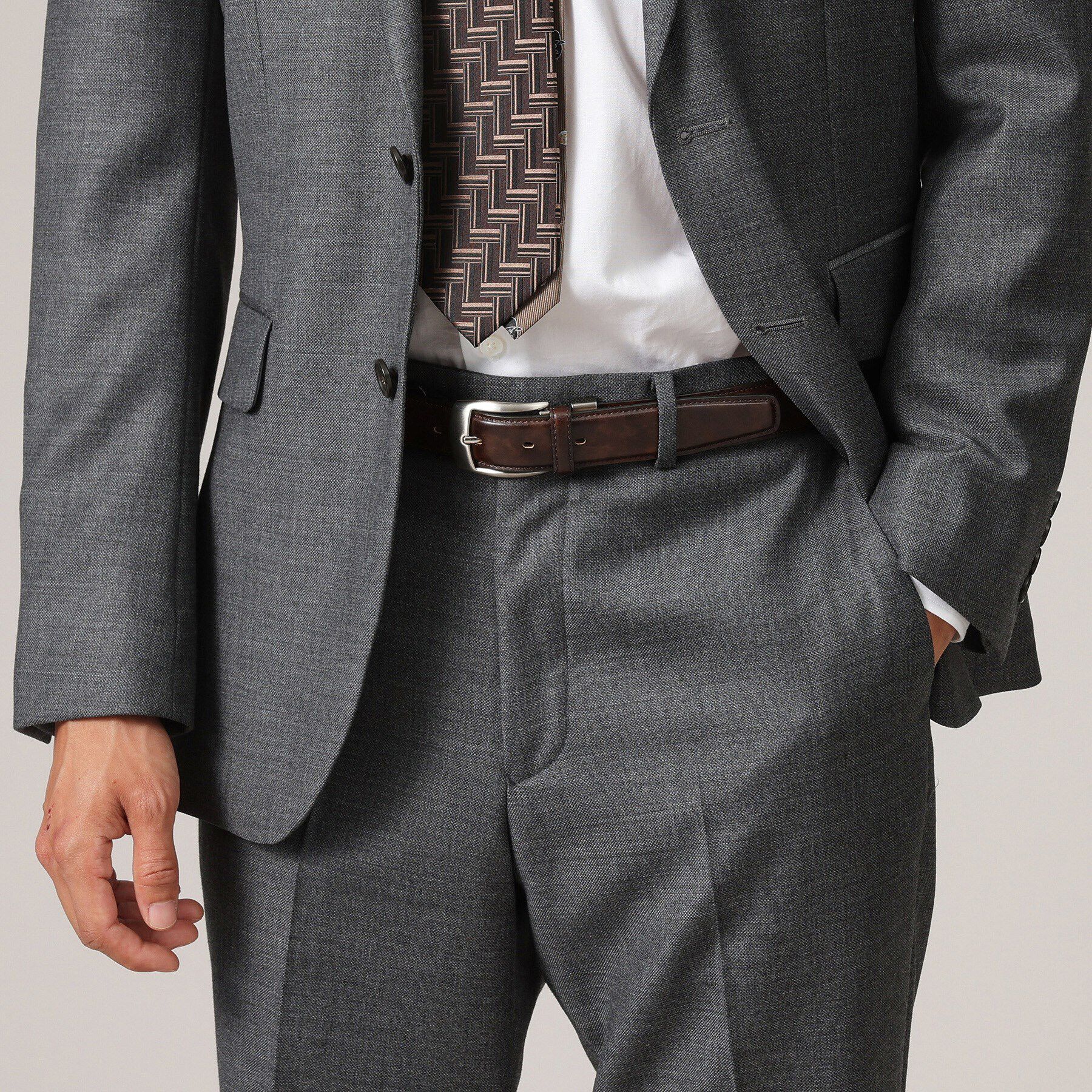 TAKEO KIKUCHI「【Made in JAPAN】マーブル キップレザー ベルト」|ベルト|