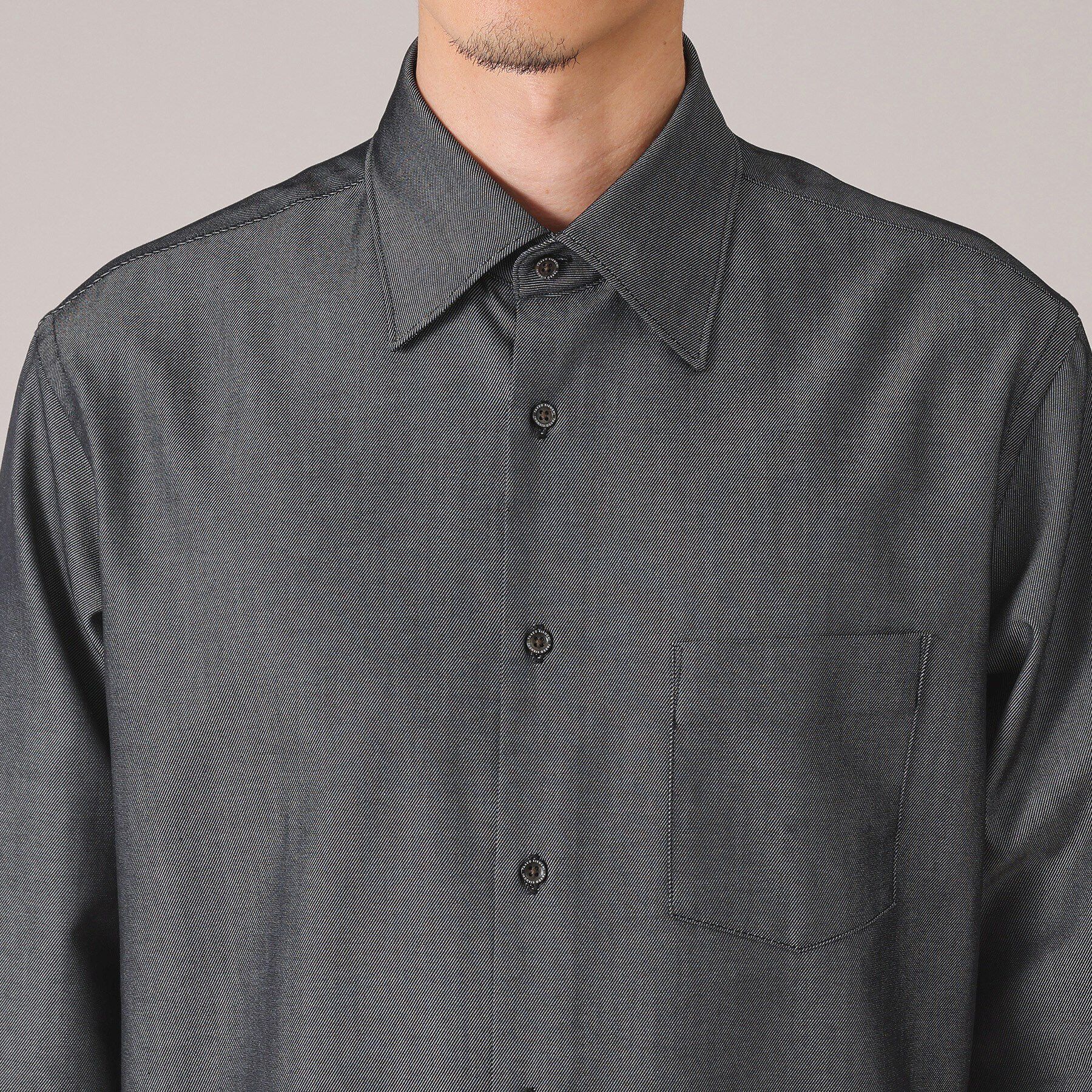 TAKEO KIKUCHI「ユーティリティー デニムルック シャツ」|シャツ・ブラウス|