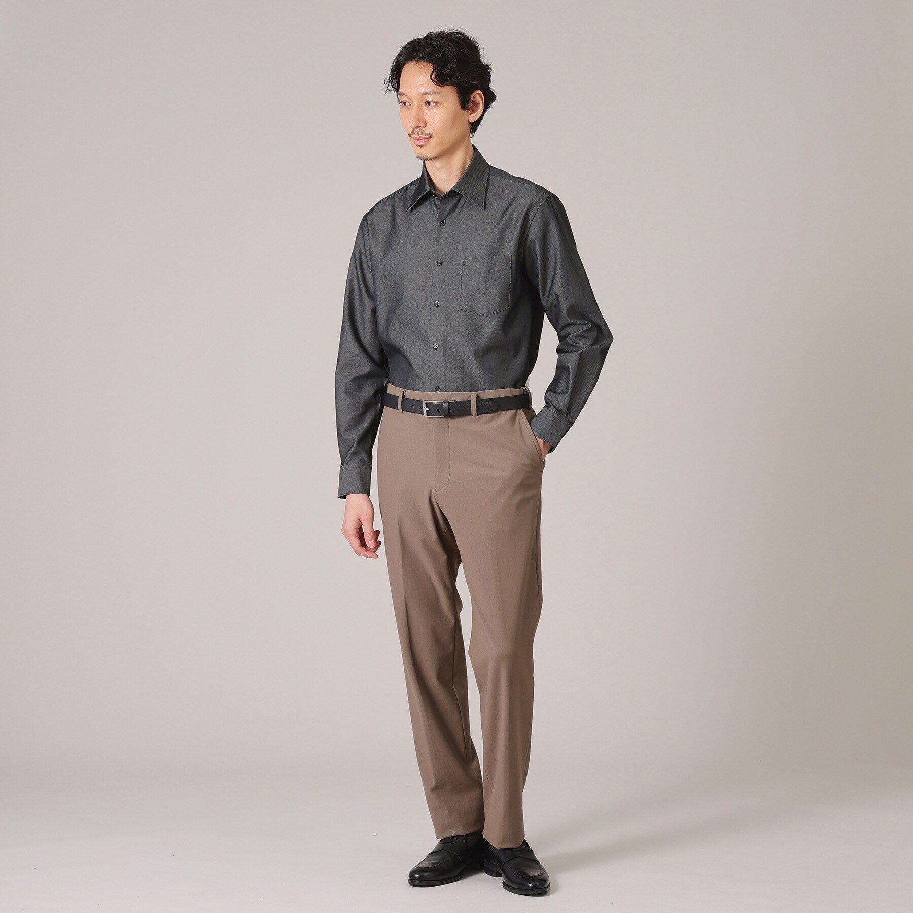 TAKEO KIKUCHI「ユーティリティー デニムルック シャツ」|シャツ・ブラウス|