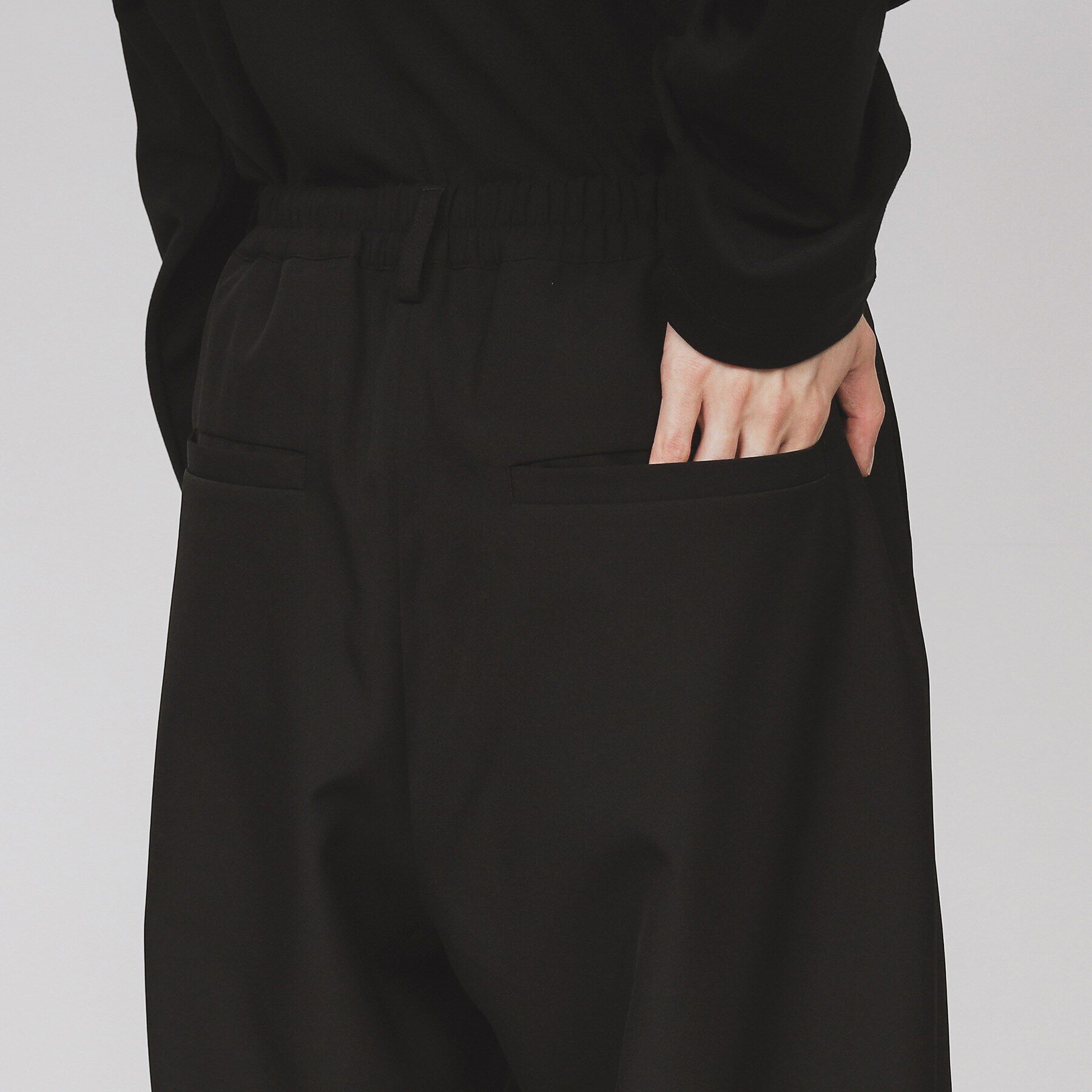 tk.TAKEO KIKUCHI「ダブルクロスルーズテーパードパンツ（セットアップ対応）」|その他|