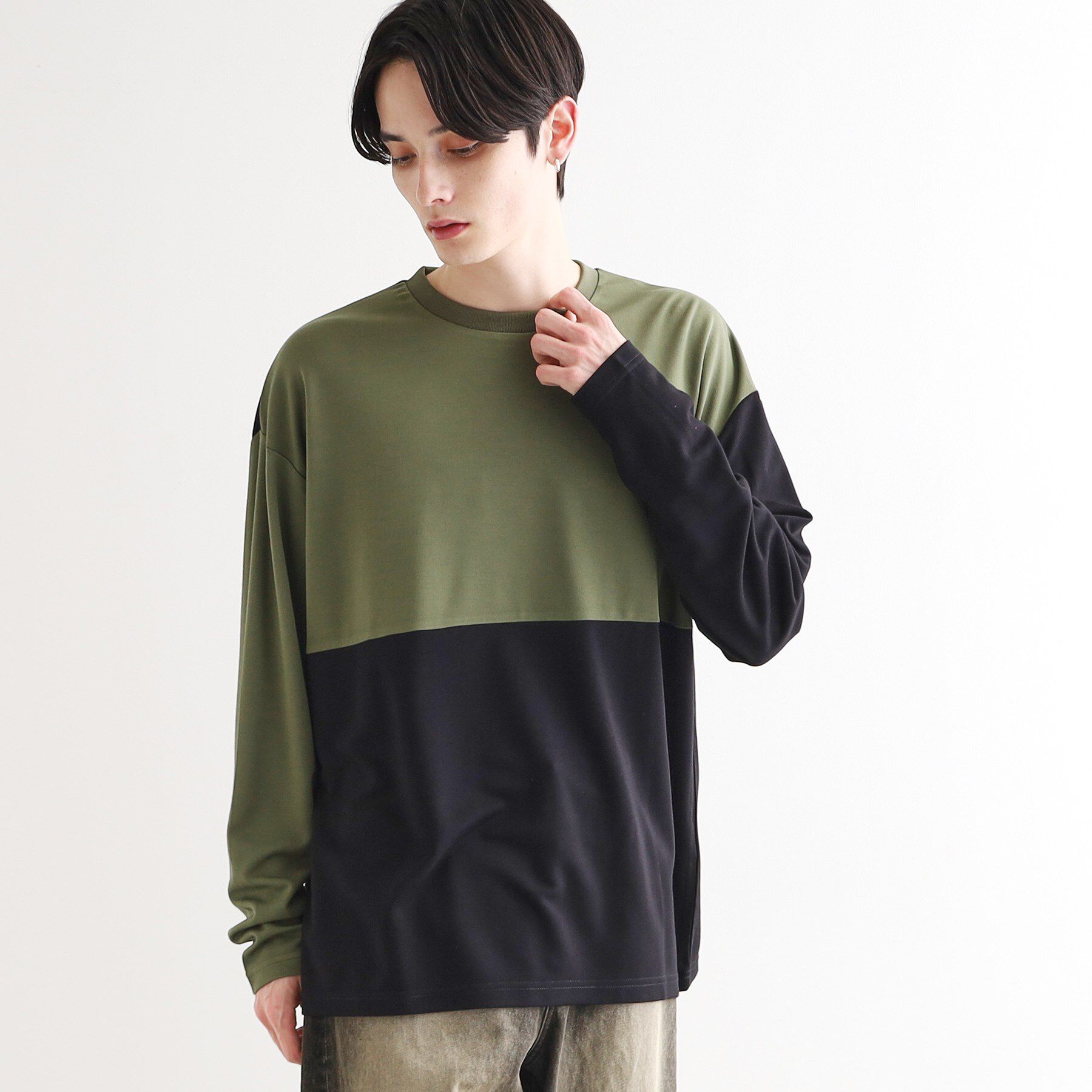 tk.TAKEO KIKUCHI「【UV／接触冷感】切替アソートTシャツ」|Tシャツ・カットソー|