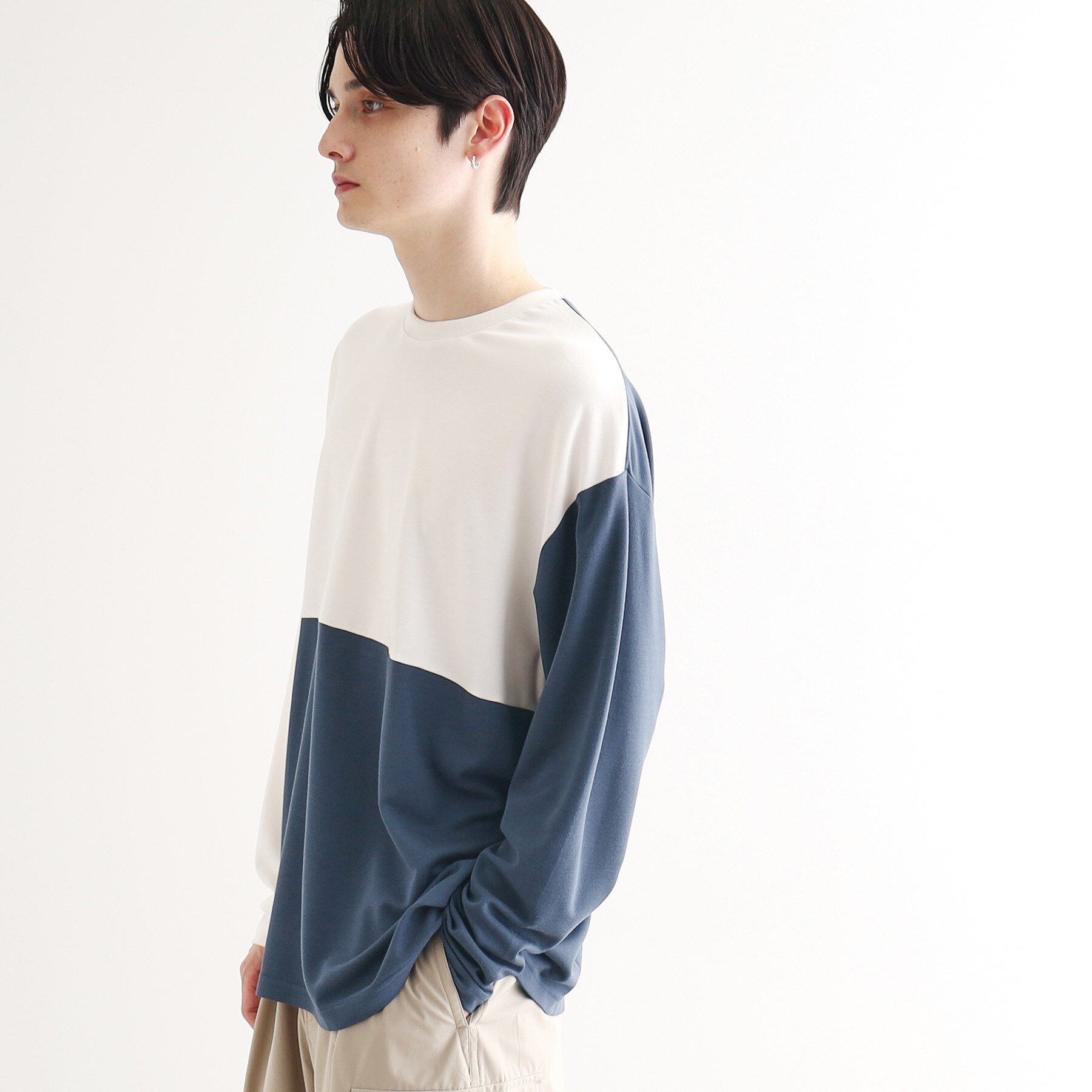 tk.TAKEO KIKUCHI「【UV／接触冷感】切替アソートTシャツ」|Tシャツ・カットソー|