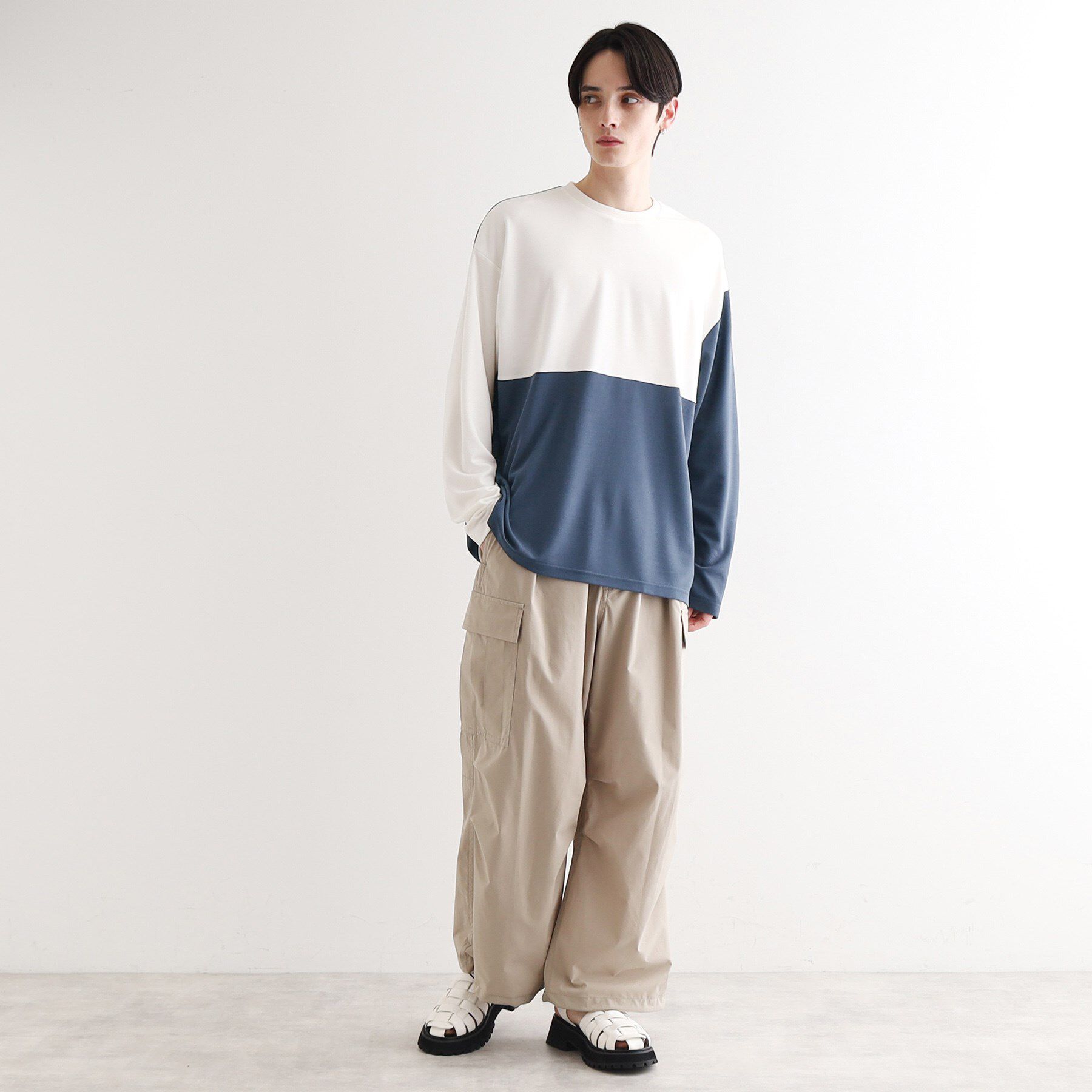 tk.TAKEO KIKUCHI「【UV／接触冷感】切替アソートTシャツ」|Tシャツ・カットソー|