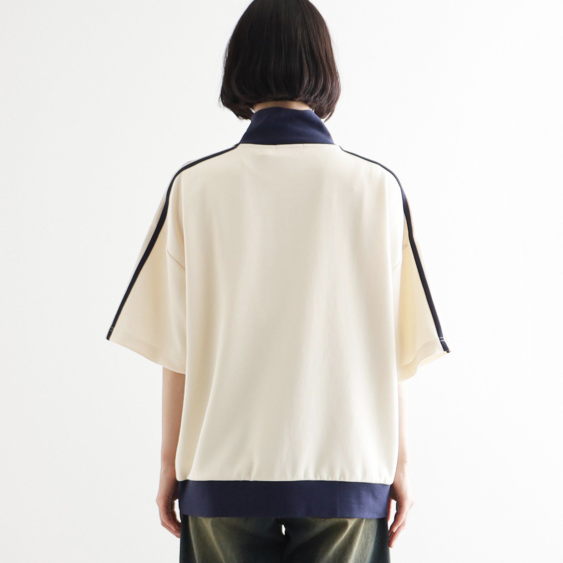 tk.TAKEO KIKUCHI「トラックジャージジャケット」|カーディガン|