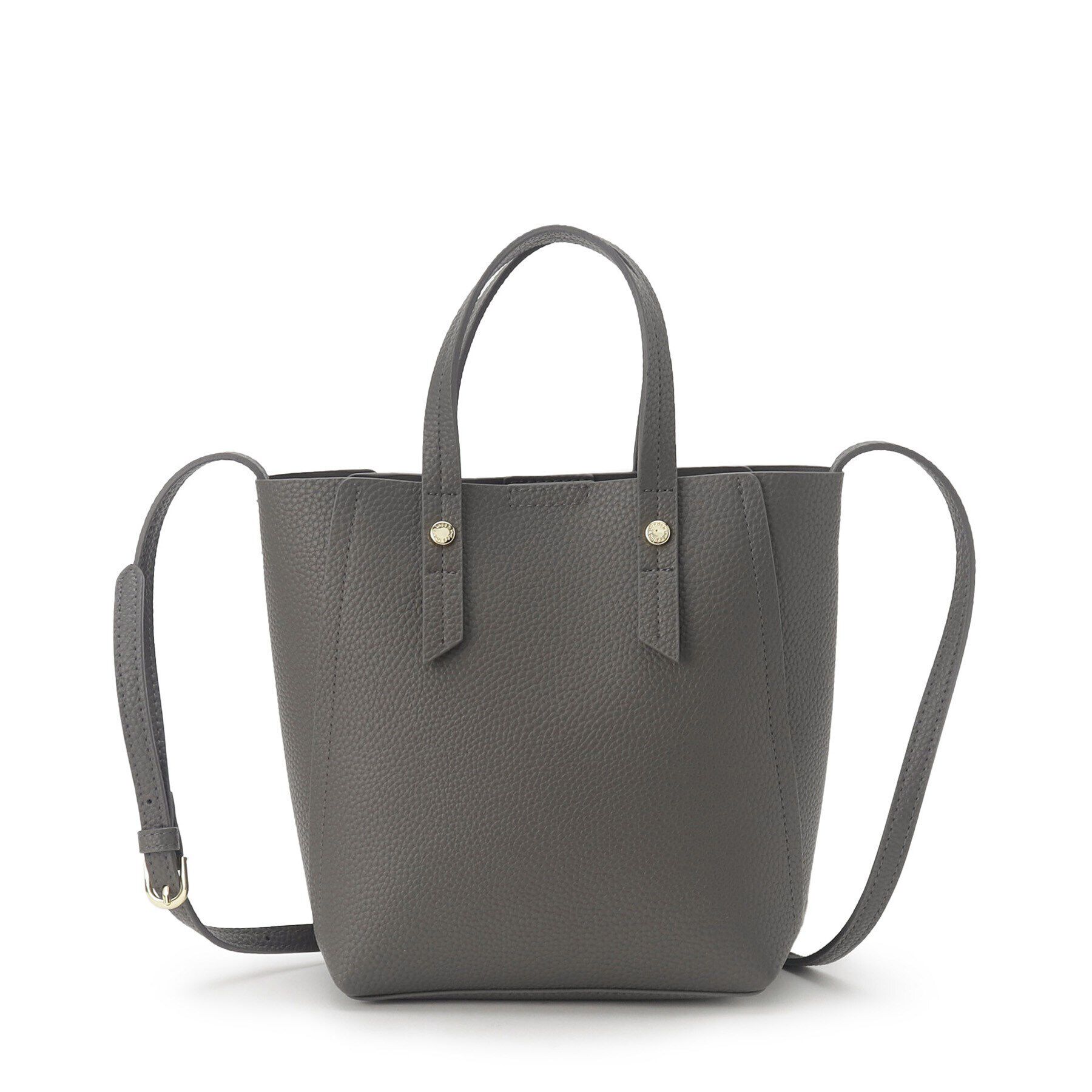 index「フェイクレザーミニショルダーバッグ」|ショルダー・メッセンジャー|チャコールグレー(0